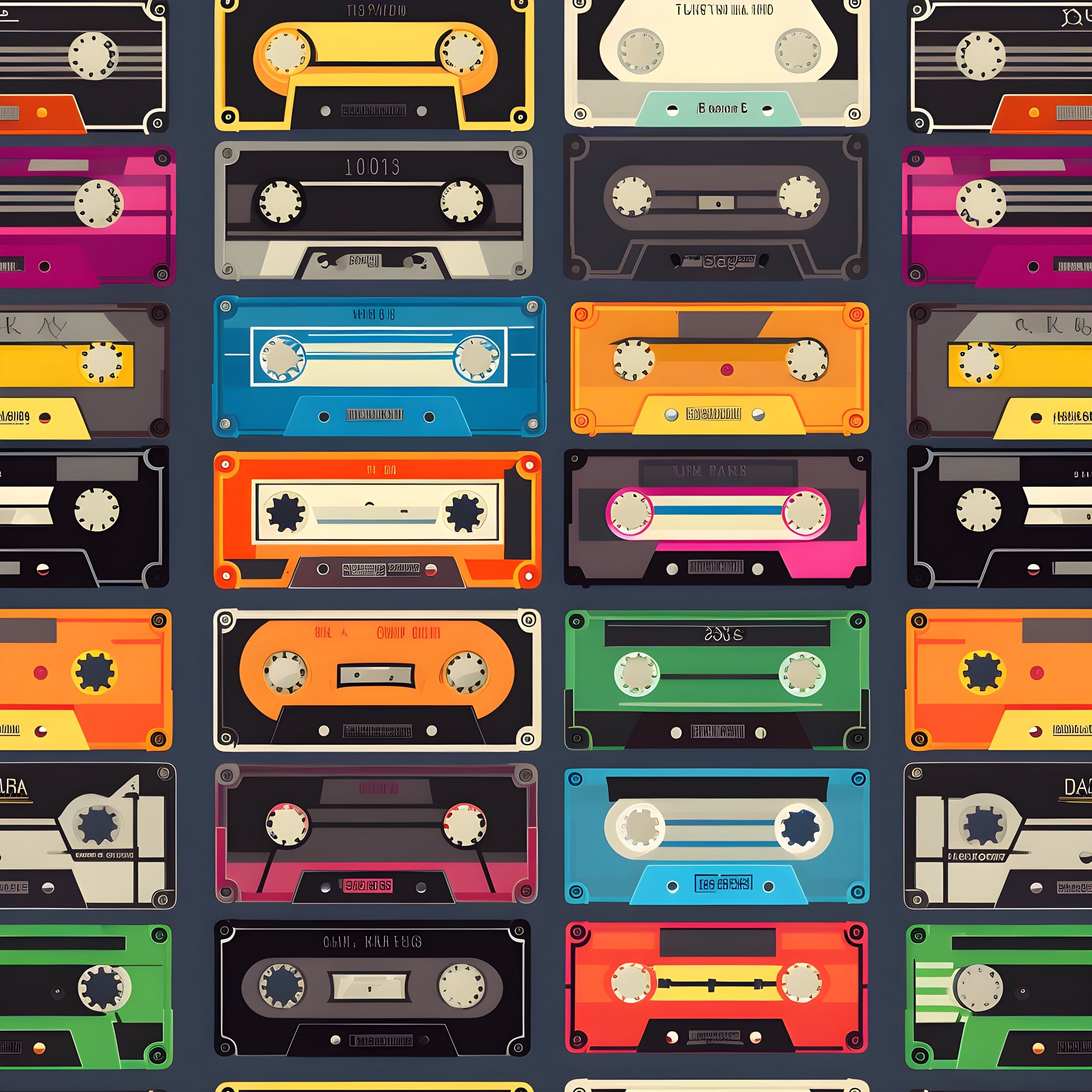cassette_tape_pattern_gym_towel_closeup_with_colors