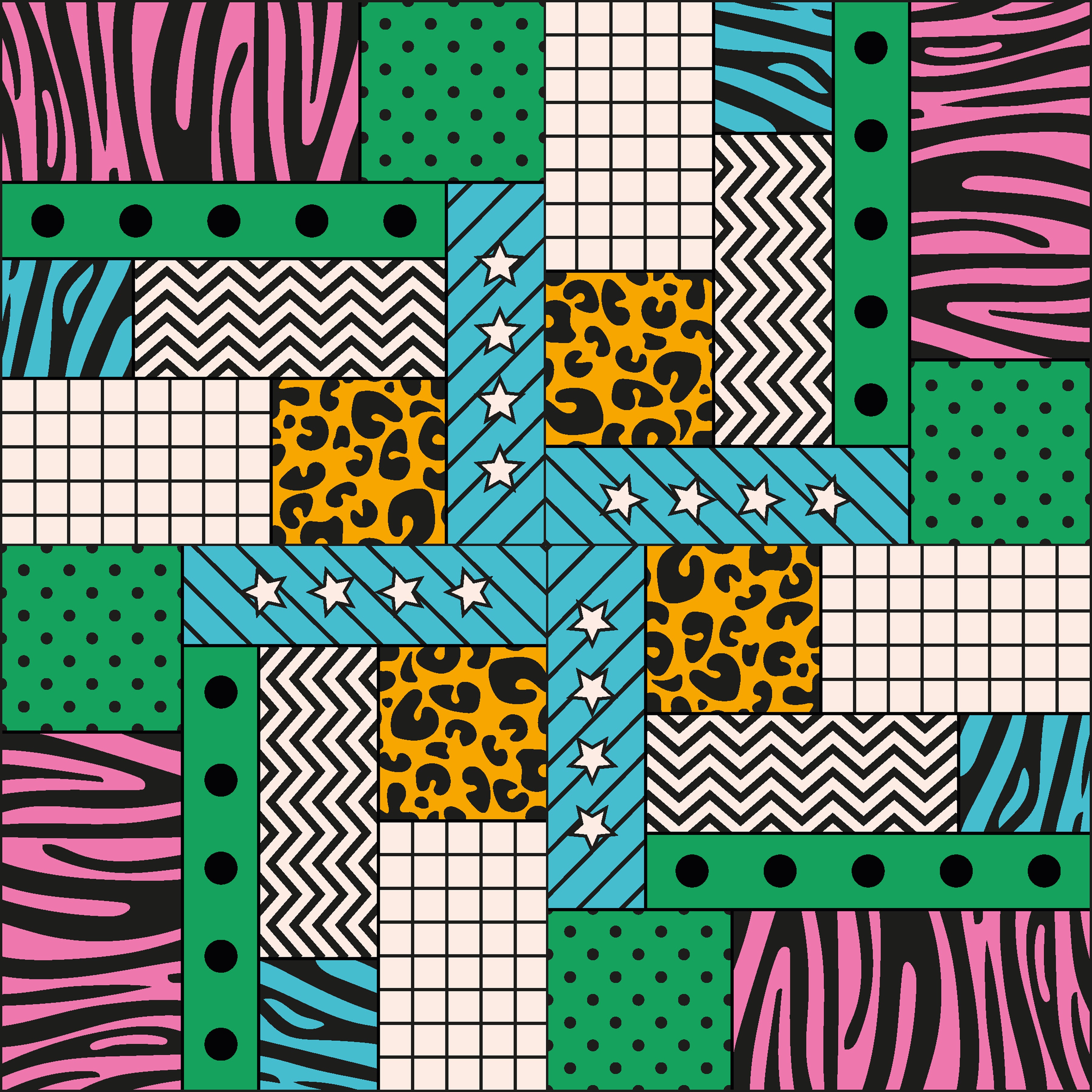 colorful_microfibre_gym_towel_with_zebra_and_leopard_print