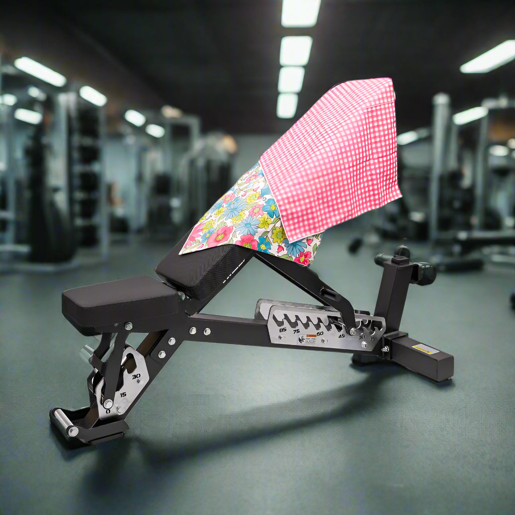 quick_dry_gym_towel_pink_and_floral_design