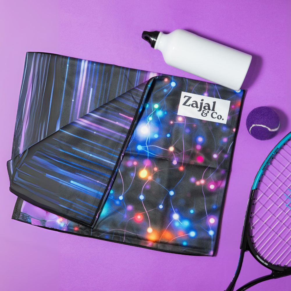 quick_dry_gym_towel_set_open_view_on_purple_background